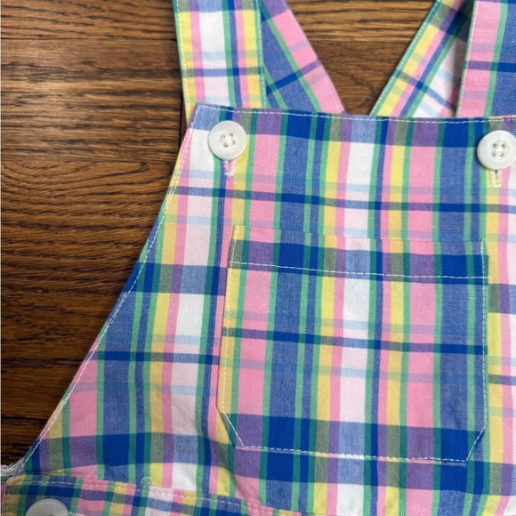 IZOD Madra Plaid Kids Overalls - Multicolor - Picture 2 of 10